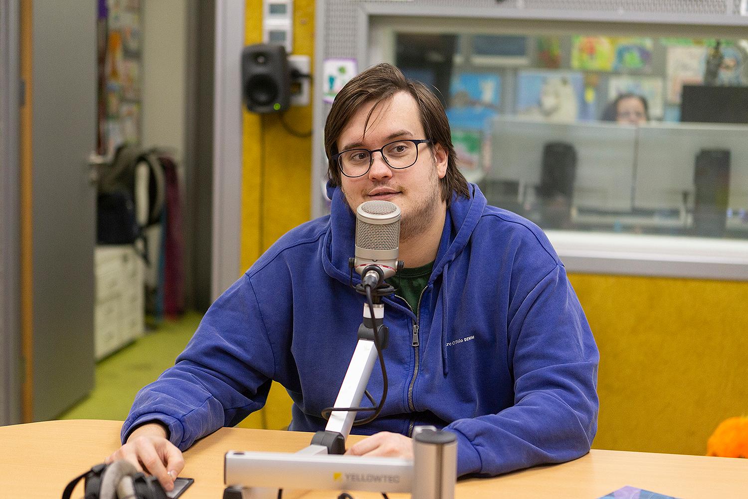 Александр Домогаров-младший в эфире Детского радио