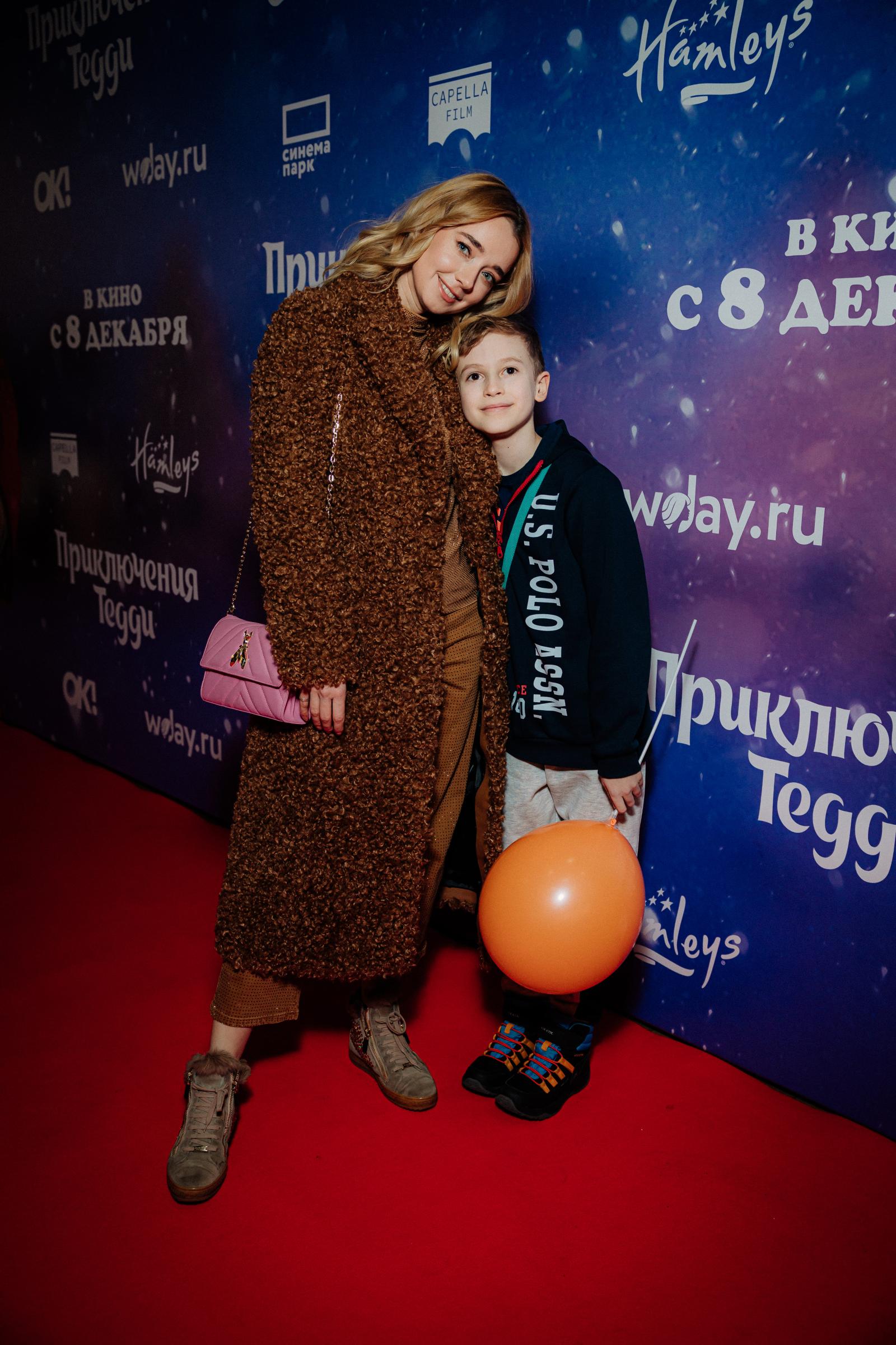 Алена Чехова с сыном