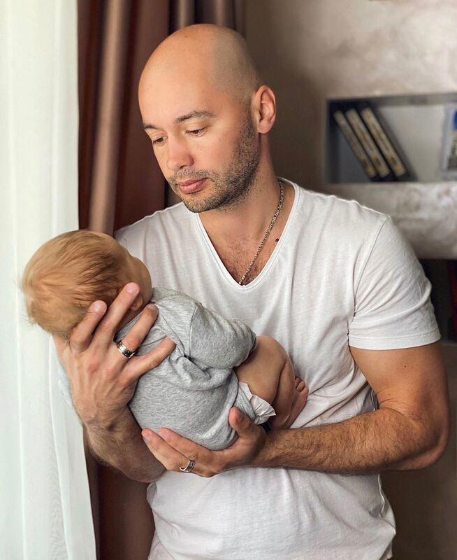 Андрей Черкасов с сыном