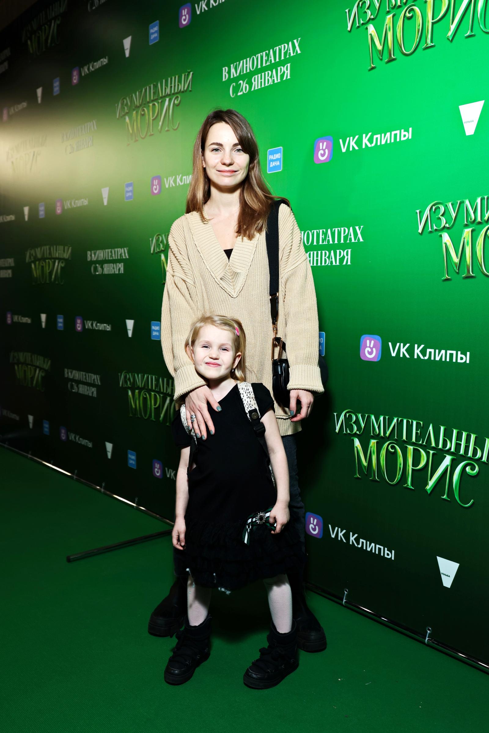 Анна Добронравова с дочерью Вероникой