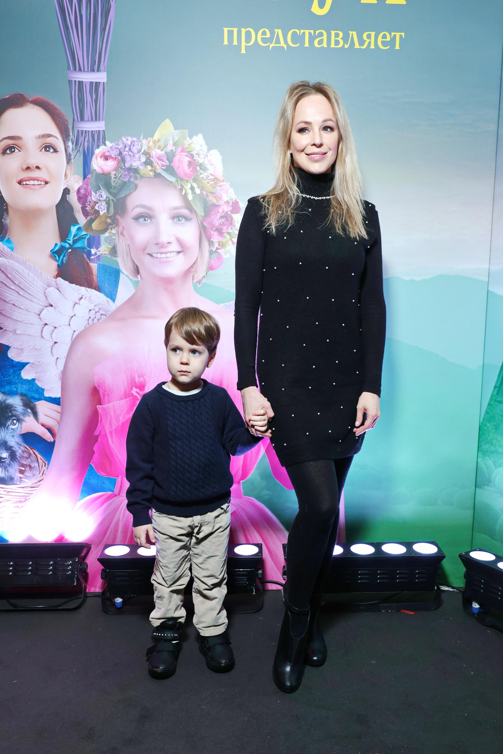 Ирина Медведева с сыном 