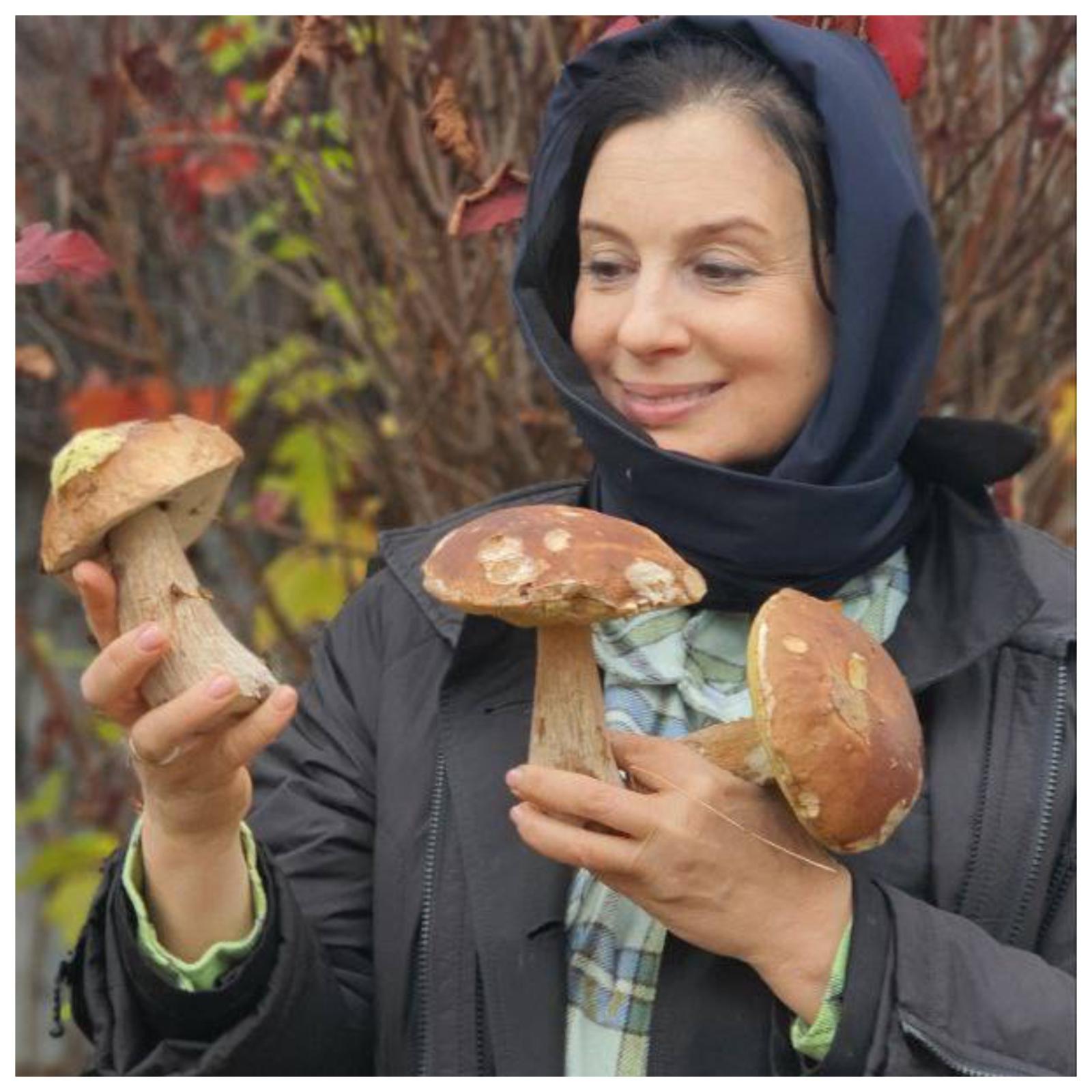 Екатерина Стриженова похвасталась богатым «уловом» грибов