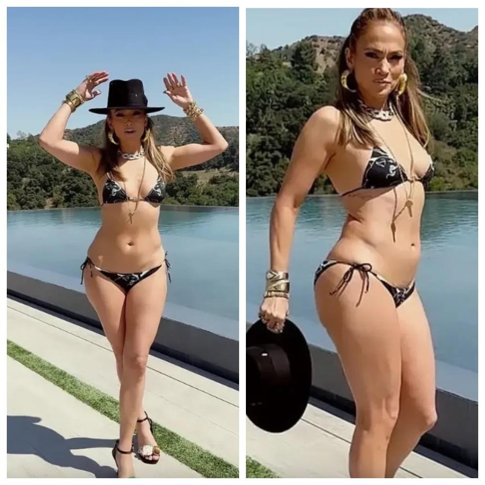 Без фотошопа: как 51-летняя Дженнифер Лопес выглядит в бикини в реальной жизни (фото)