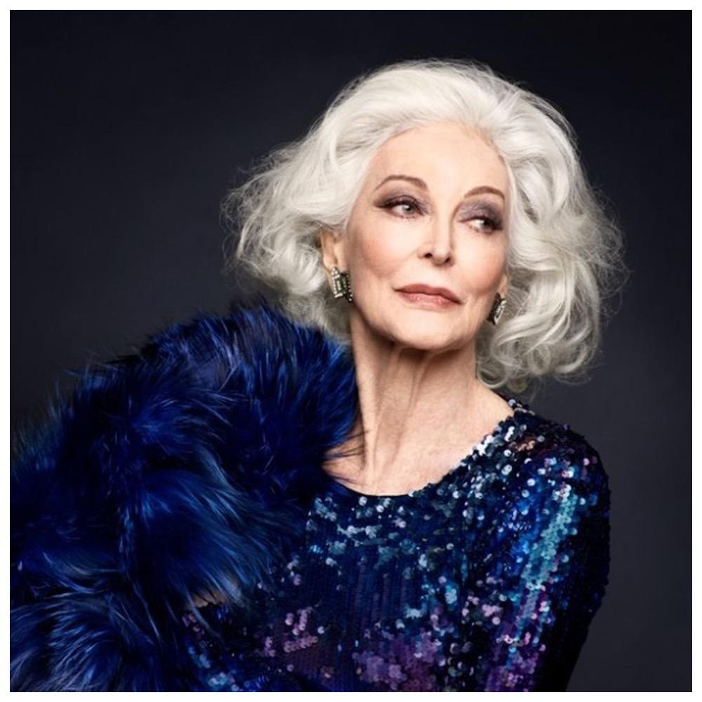 91-летняя модель Кармен Делль'Орефиче снялась для обложки Vogue