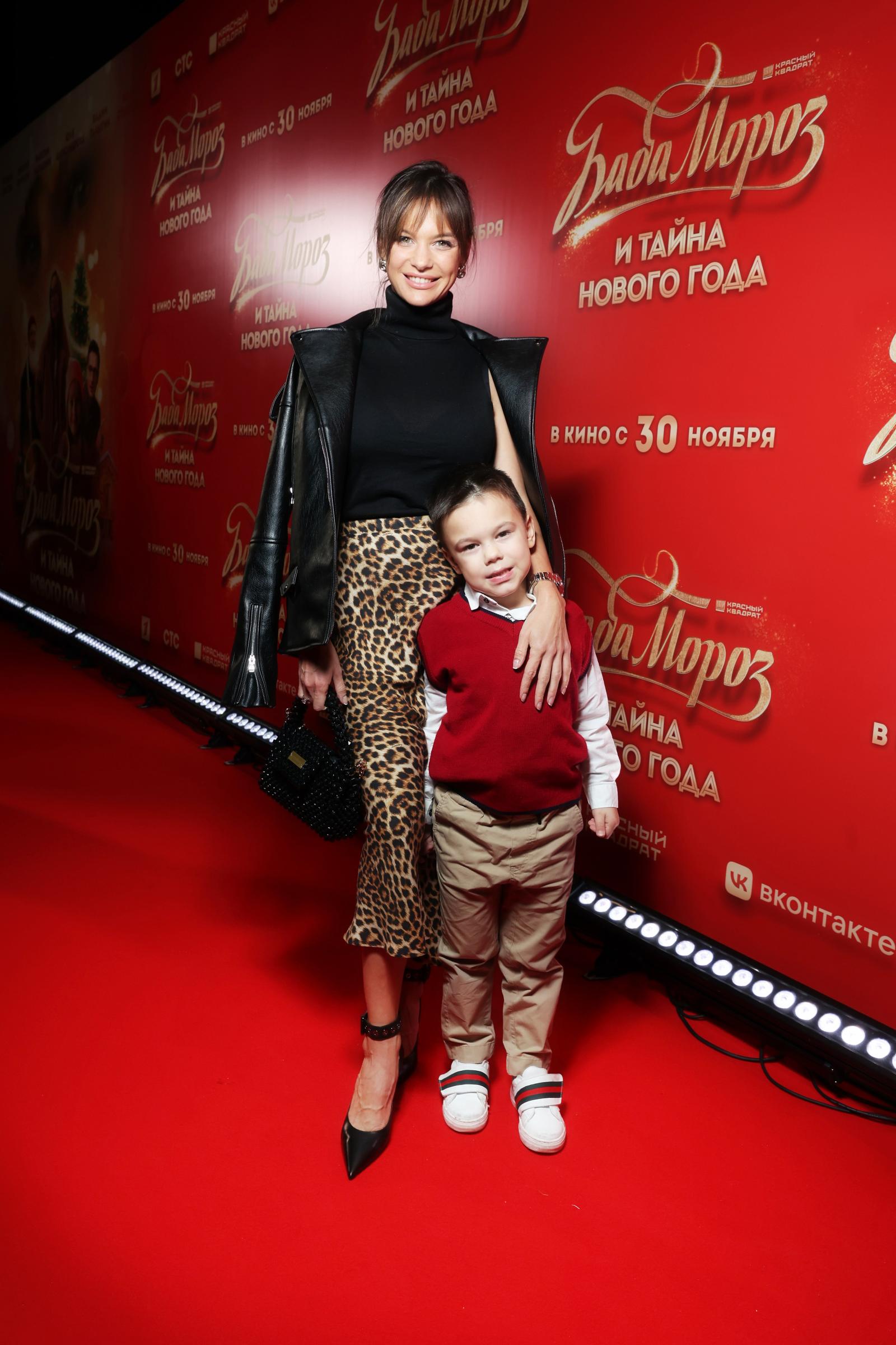 Олеся Серегина с сыном