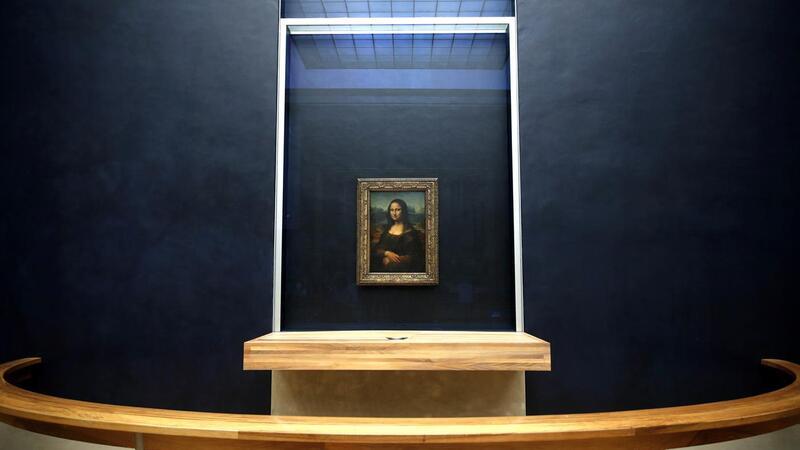Лувр, «Мона Лиза», Леонардо Да Винчи 