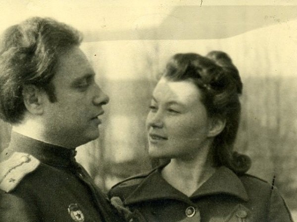Марк Лисянский с женой