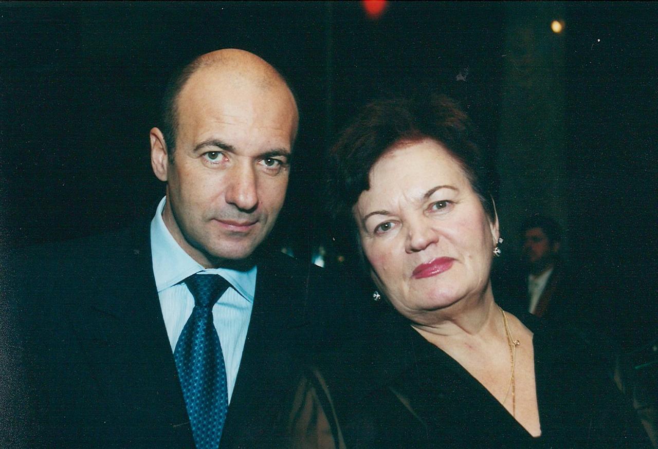 Игорь Крутой с мамой Светланой Семеновной 