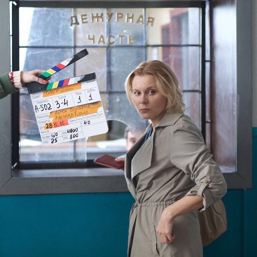 Яна Троянова рыдала над сценарием второго сезона "Ольги"