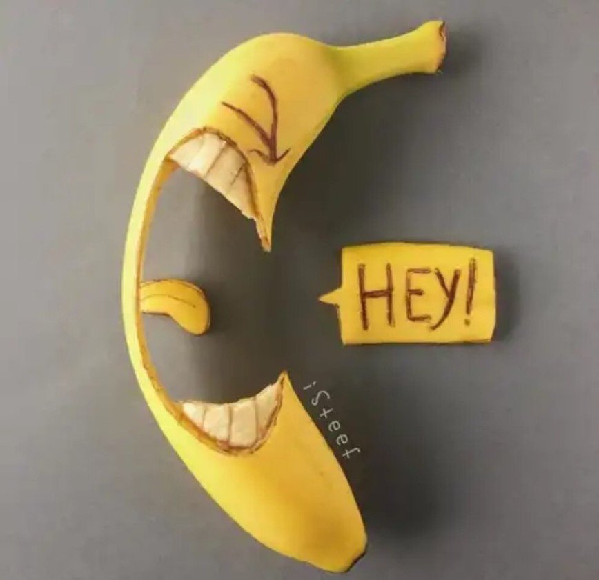 Иногда банан не просто банан: художник превращает фрукты в произведения искусства