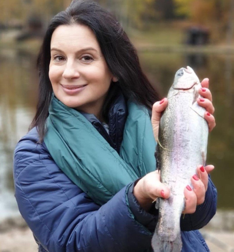 Рыбалка удалась: Екатерина Стриженова показала осенний улов 