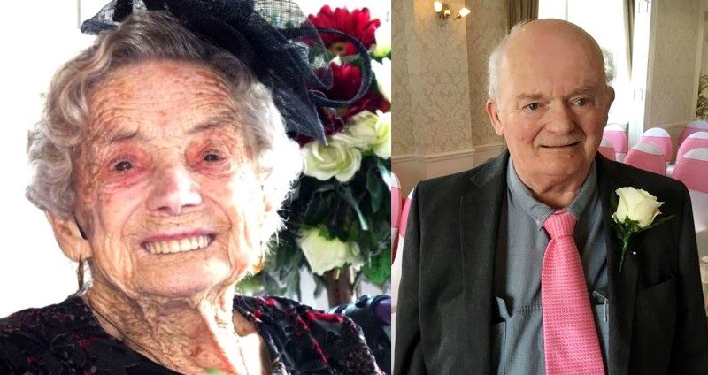 Это любовь: 100-летняя британка вышла замуж за мужчину на четверть века моложе