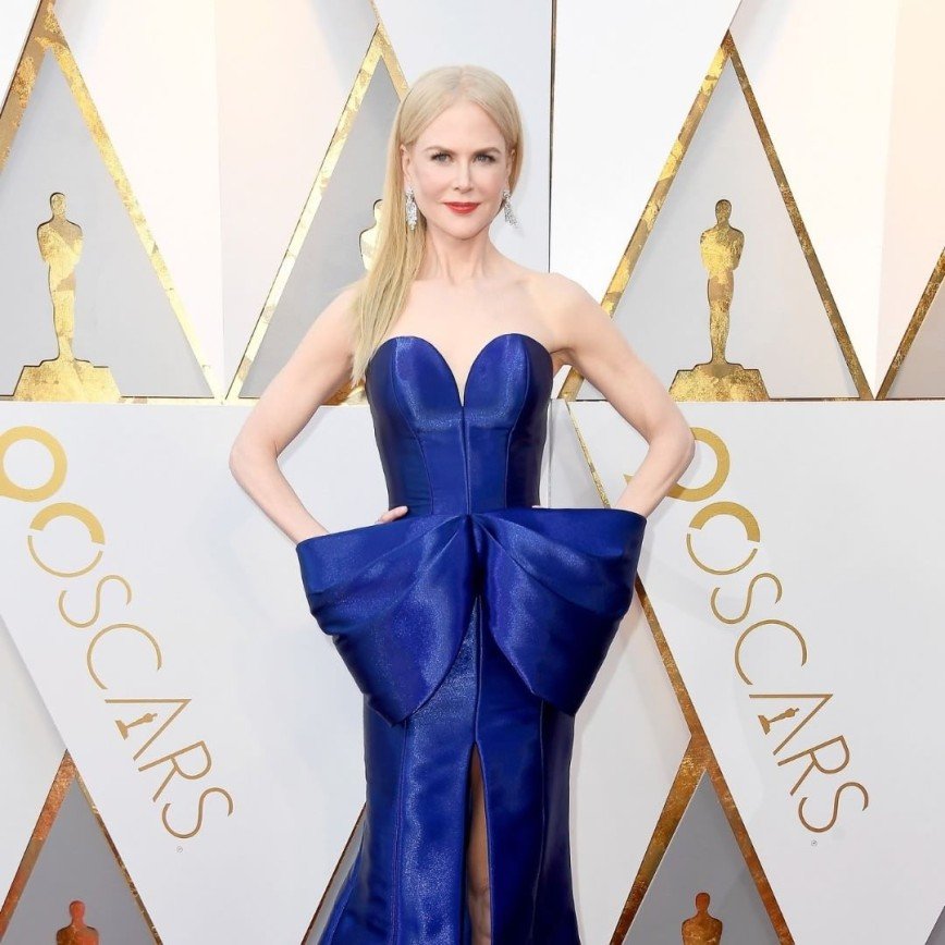 «Без него было бы лучше»: Николь Кидман озадачила бантом на «Оскаре-2018»
