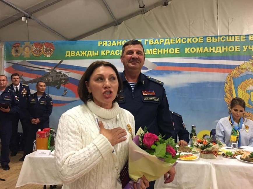 Розу Сябитову наградили медалью Министерства обороны России