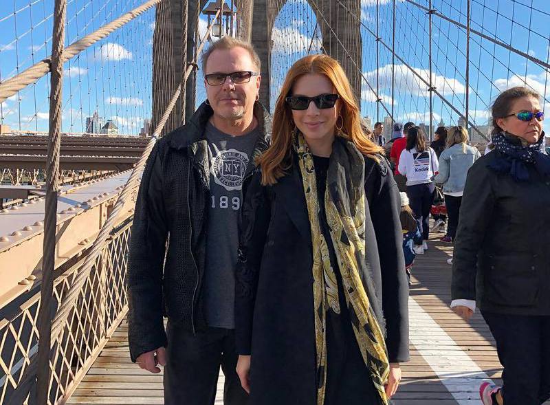 Наталья Подольская и Владимир Пресняков устроили себе каникулы в Нью-Йорке
