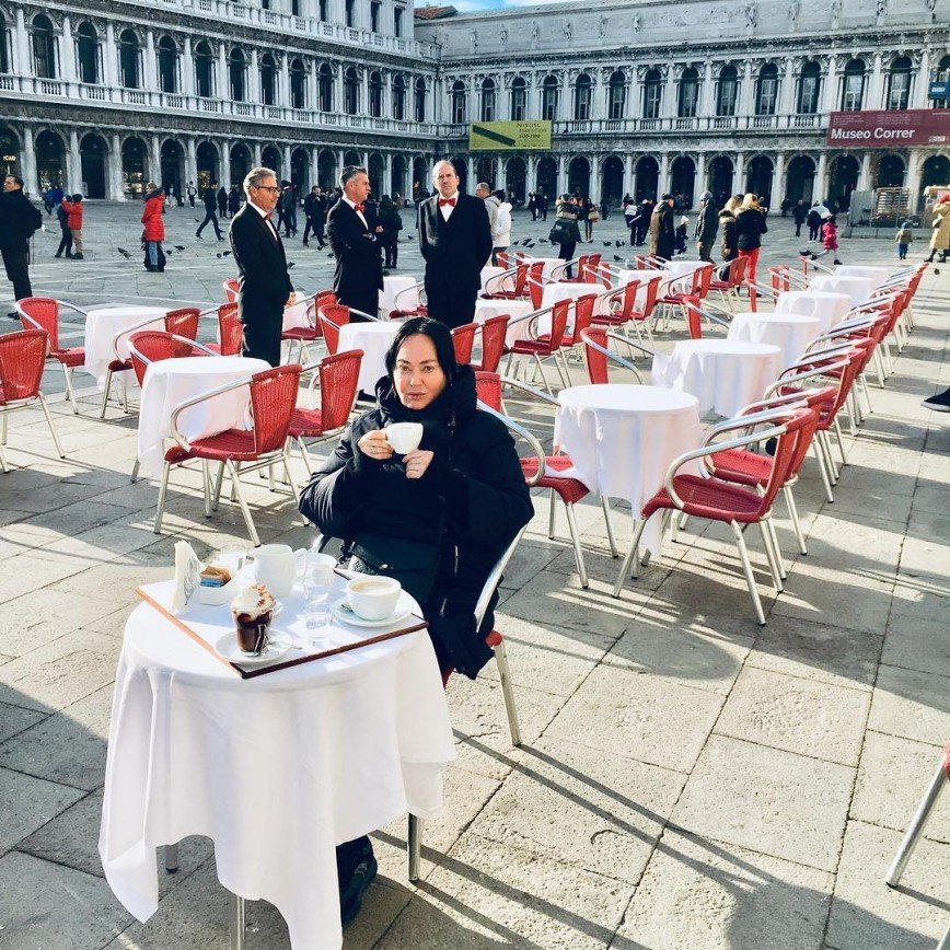 Любовь на Сан Марко: Лариса Гузеева вместе с дочерью провела праздники в Венеции