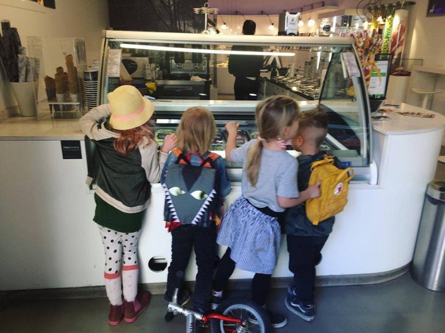 Дети в поисках мороженого 