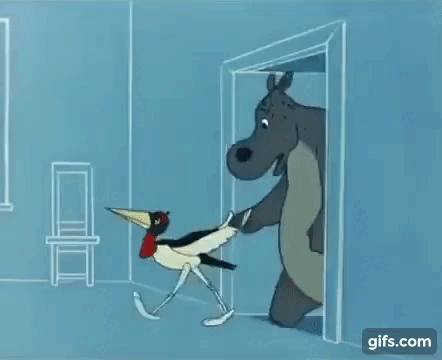 кадр из мультфильма «Про бегемота, который боялся прививок»