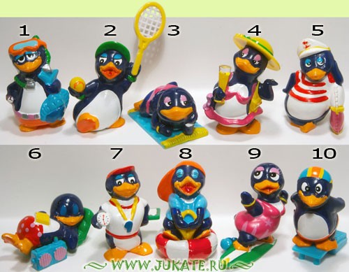 Киндер игрушки пингвины. Киндер сюрприз пингвины 1994. Коллекция Киндер пингвины 1994. Киндер сюрприз коллекция пингвинов. Коллекция пингвинов из Киндер сюрприза 1992.