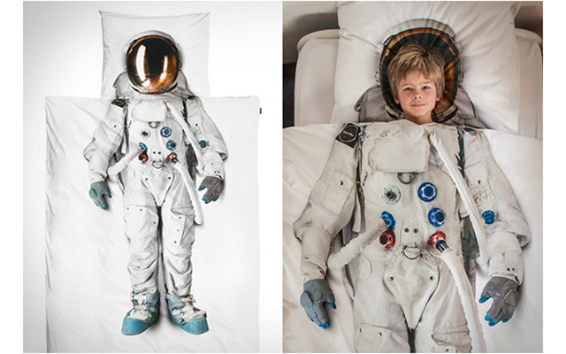 Оригинальное постельное белье Астронавт