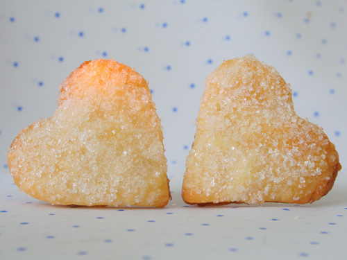 сердечки - печеньки из творожного теста Siniata