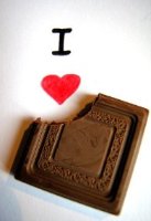 я люблю шоколад D