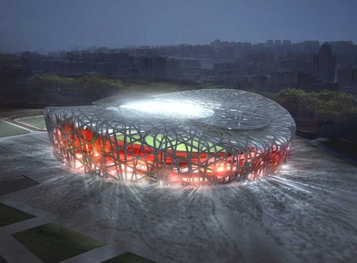 Пекинский национальный стадион "Птичье гнездо"