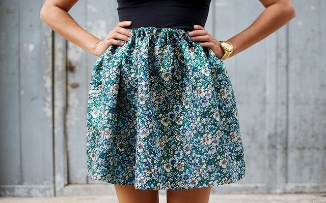 Модная тенденция 2013: юбка-колокол