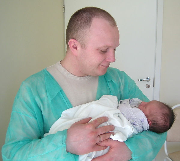 Первая встреча с дочкой после рождения ЛЮКА