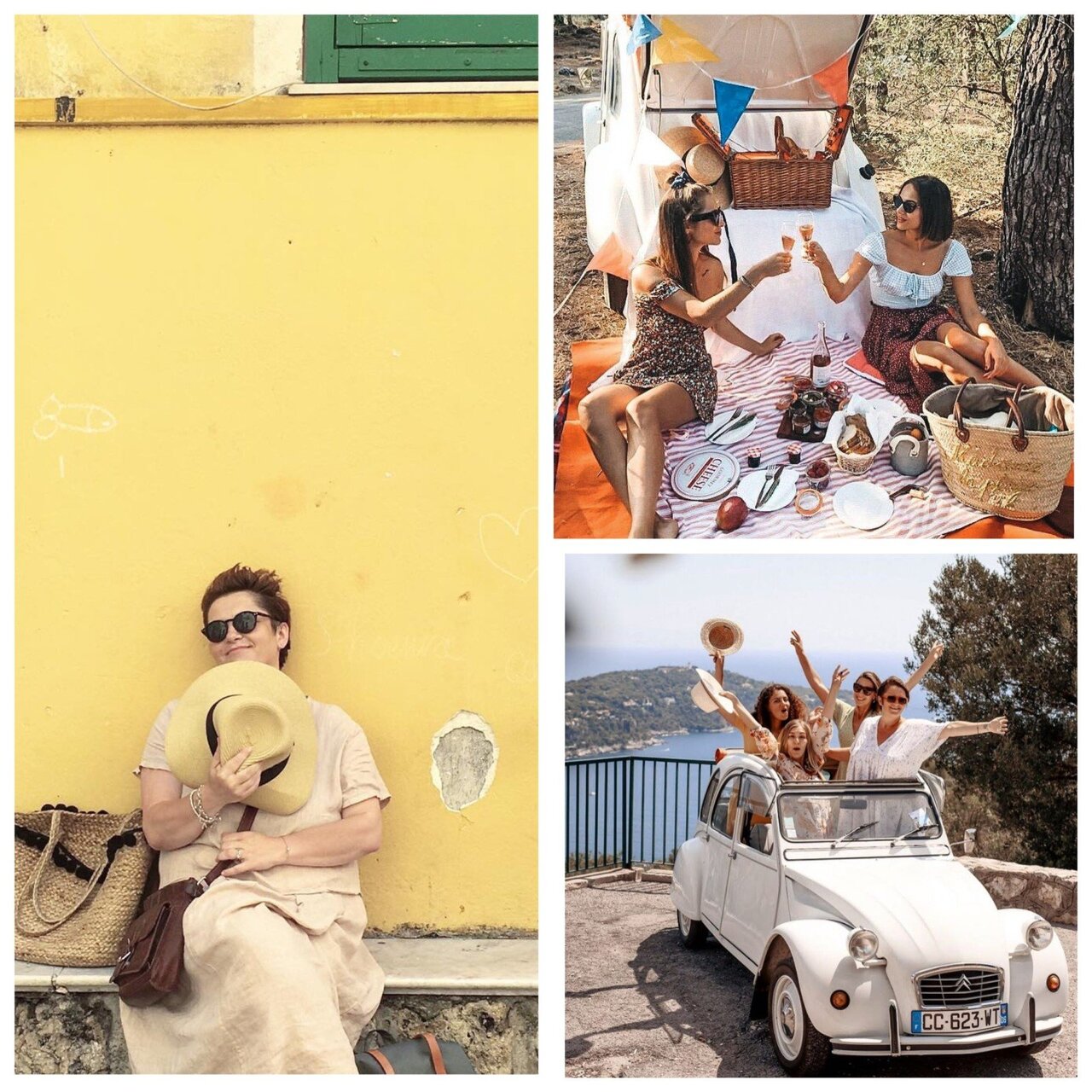 Фотографии Елены и ее пикников из ее Инстаграма @elenasmoments