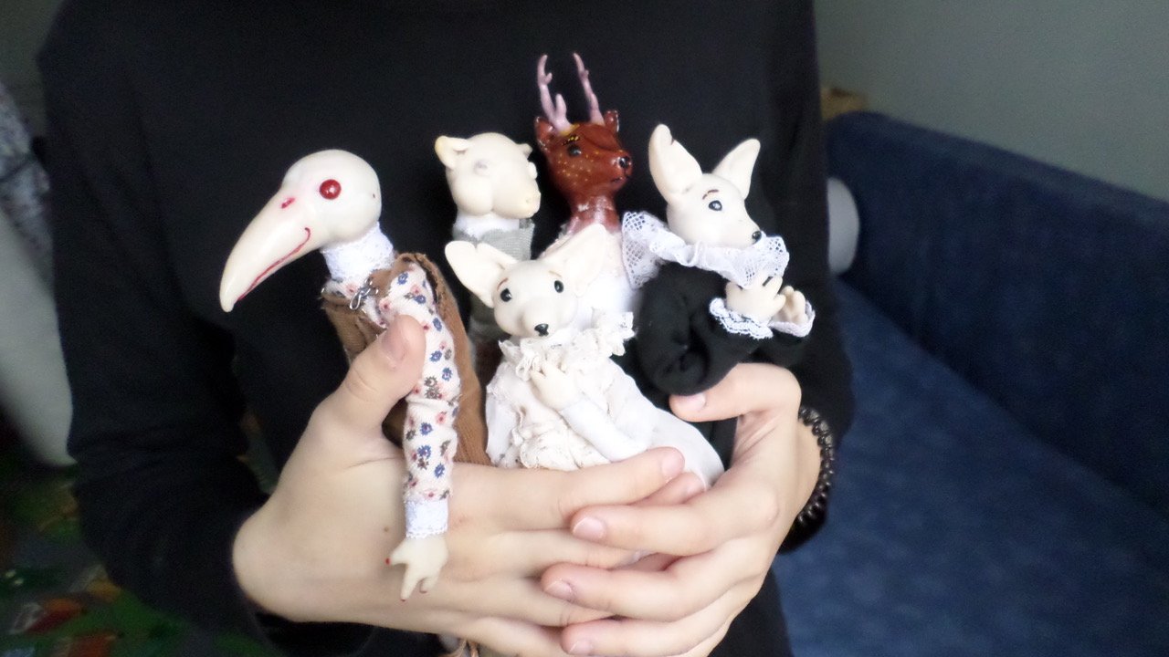 Загадочные куклы москвички Анаис Кузнецовой — таких игрушек вы еще не видели
