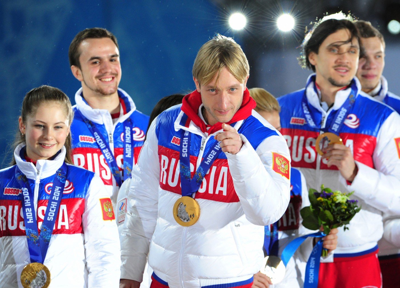 Евгений Плющенко на Олимпийских играх