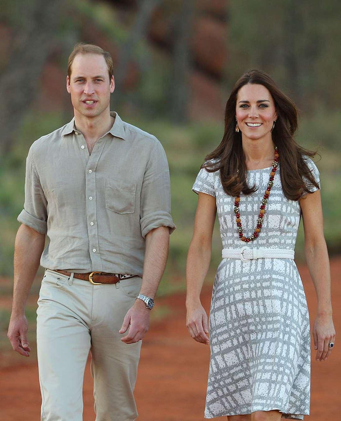 Принц Уильям и Кейт Миддлтон отправились в путешествие, нарушив правила королевского протокола