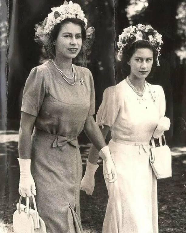 Принцесса Маргарет и Елизавета II