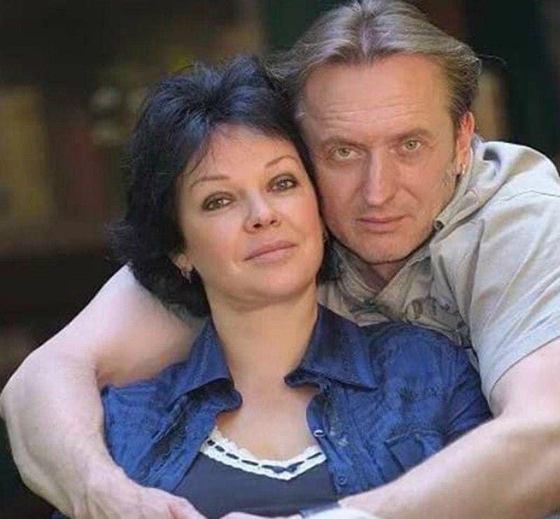 Елена Валюшкина с бывшим мужем
