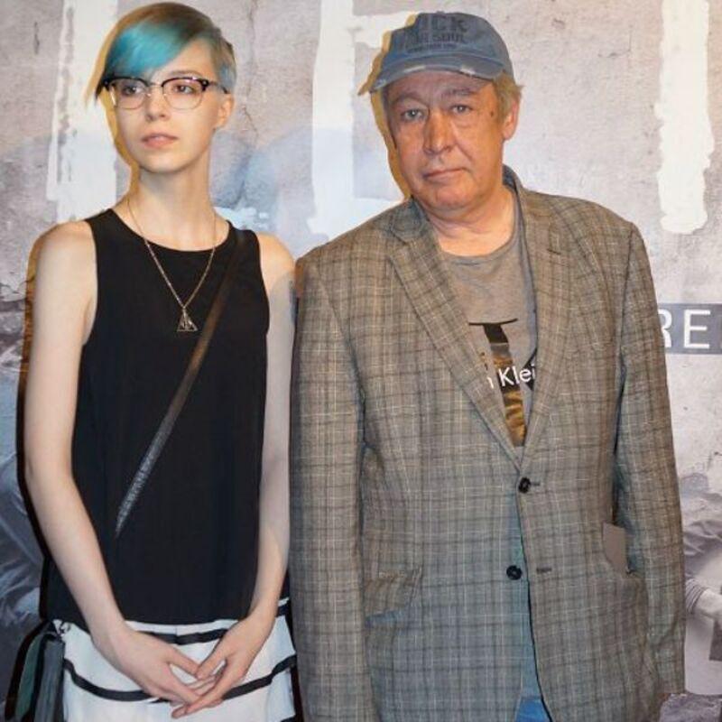 Михаил Ефремов с дочерью
