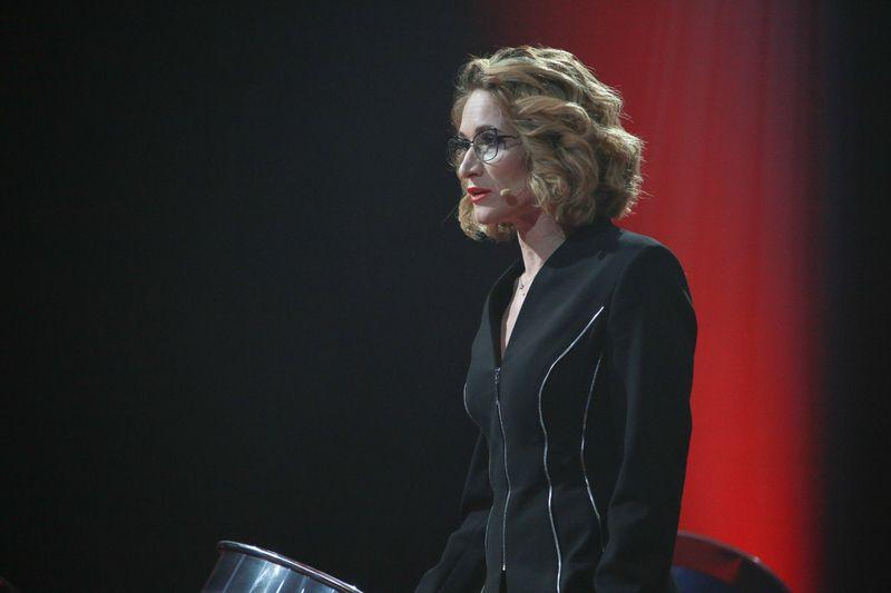 Мария Киселева во время шоу