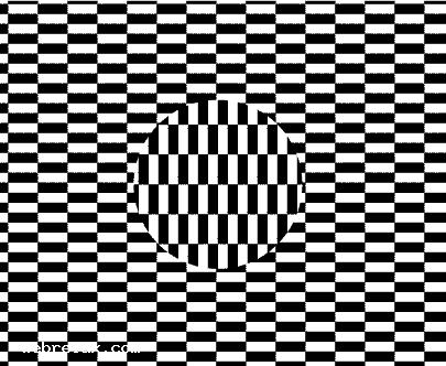 Оптические иллюзии по квадратикам