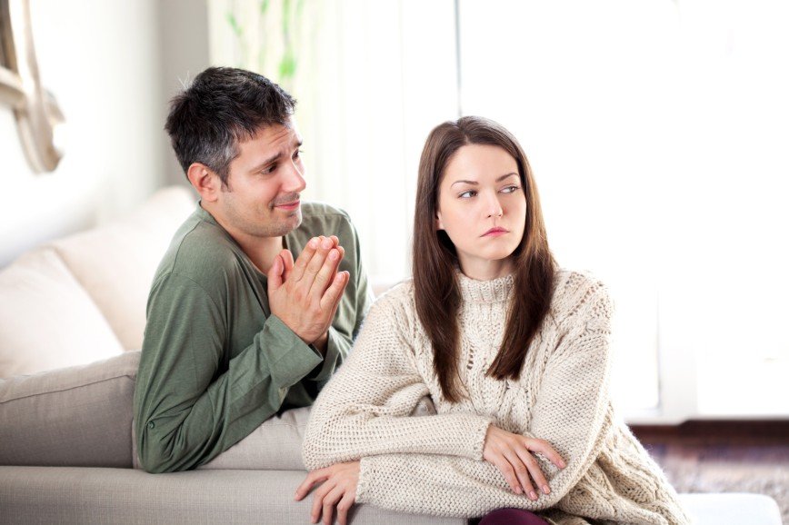 Извинения мужей влияют на продолжительность жизни их жен