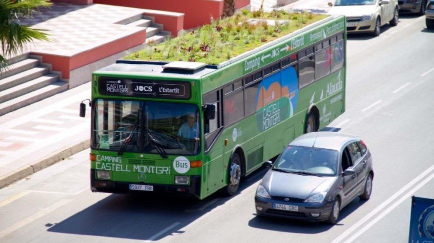 В Мадриде на автобусах появятся сады