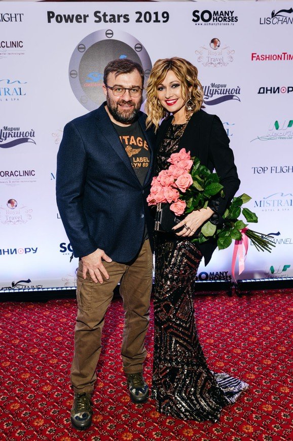 Михаил Пореченков и Анжелика Агурбаш