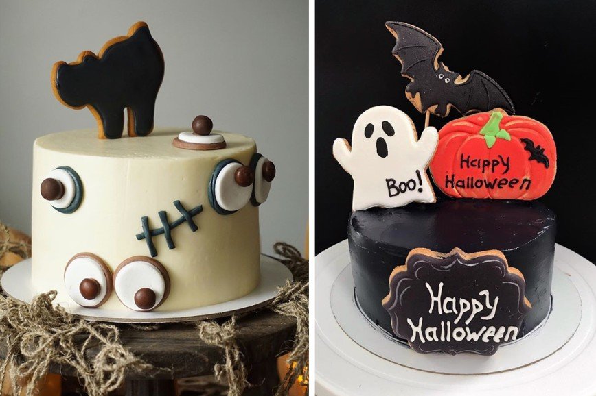 Мастерство и фантазия: как кондитеры украшают торты на Хэллоуин