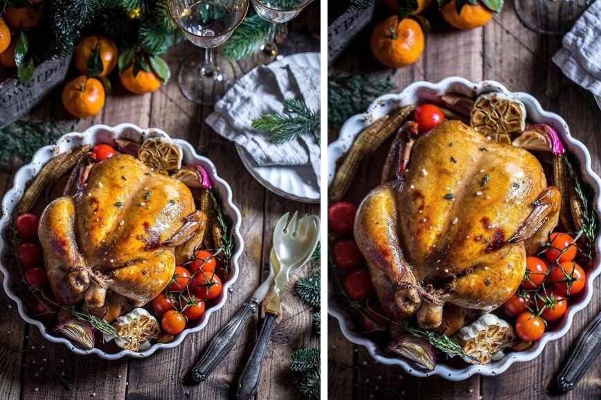 С хрустящей корочкой: как вкусно запечь курицу к Новому году