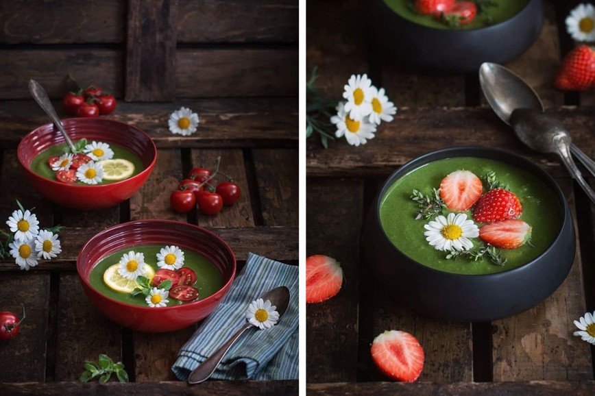 К обеду: готовим легкий зеленый суп от Анжелики Зоркиной