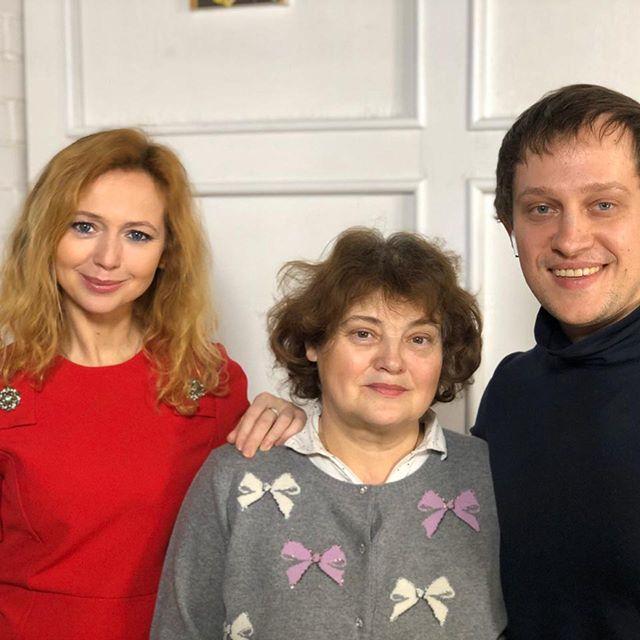 Актриса Елена Захарова с мамой Натальей Георгиевной