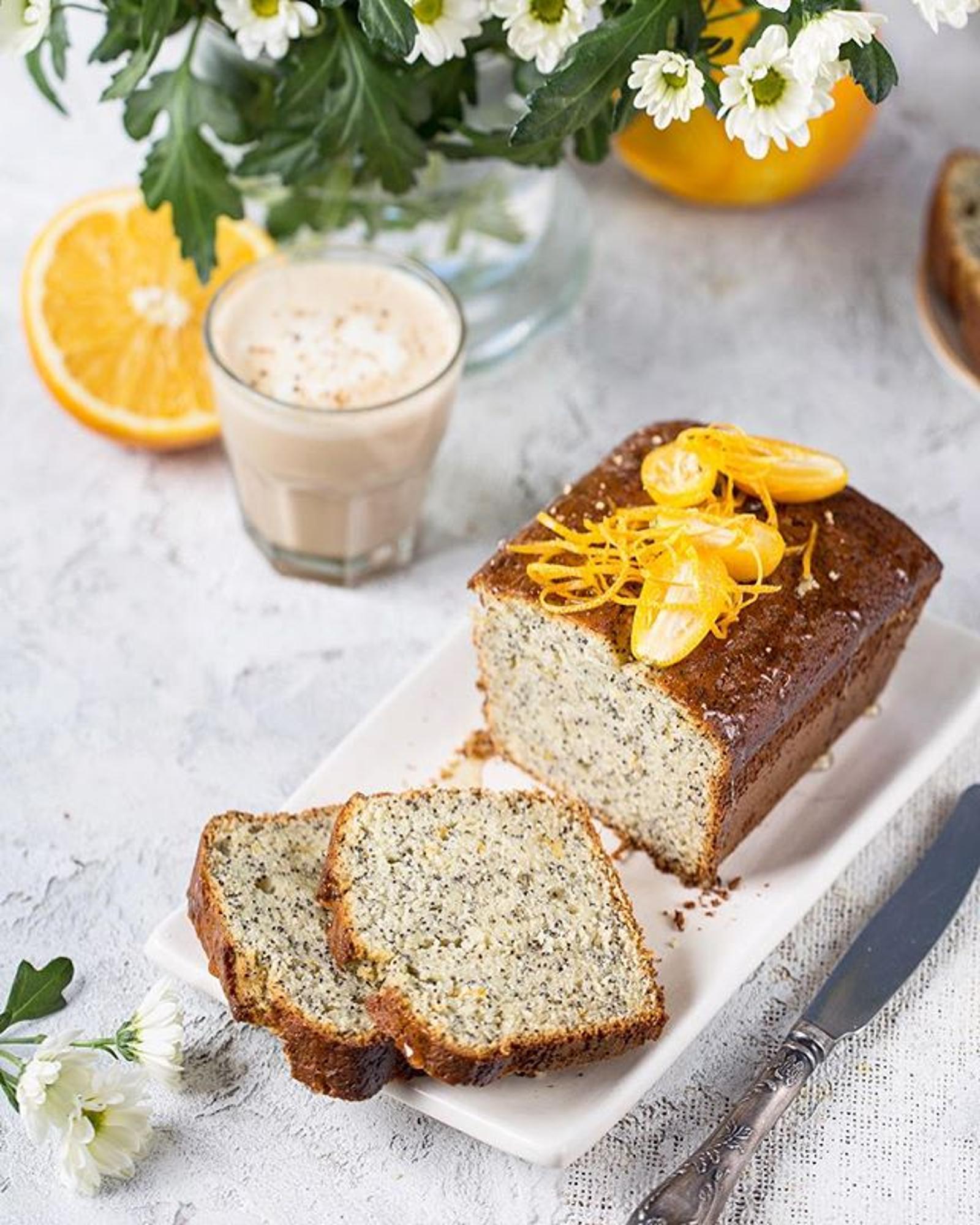 Апельсиново-маковый кекс, автор фото и рецепта Дарья Близнюк: https://www.instagram.com/zhabcka/