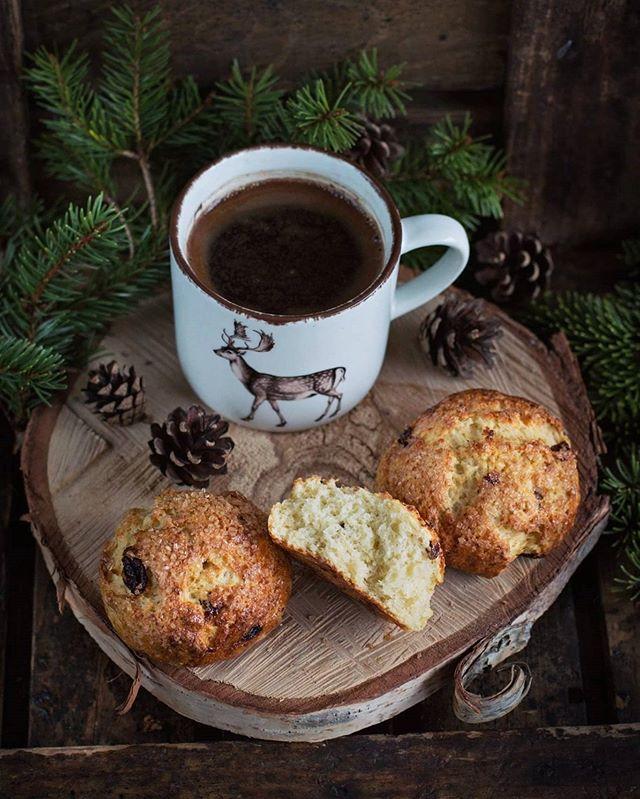 Творожные булочки с изюмом, автор фото и рецепта Анжелика Зоркина: instagram.com/angelika_sorkina/