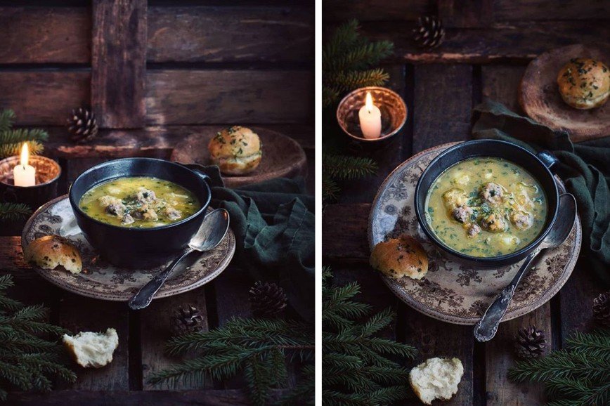 Чечевичный суп с фрикадельками от Анжелики Зоркиной