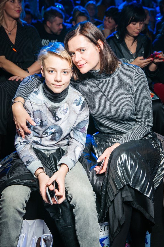 Дарья Калмыкова с сыном