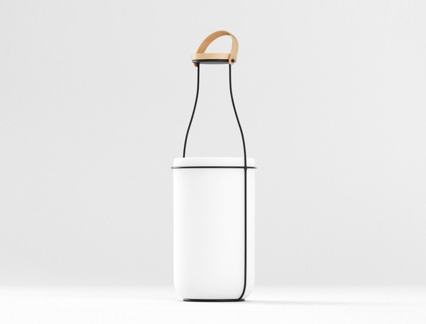 Креативный светильник в виде бутылки молока